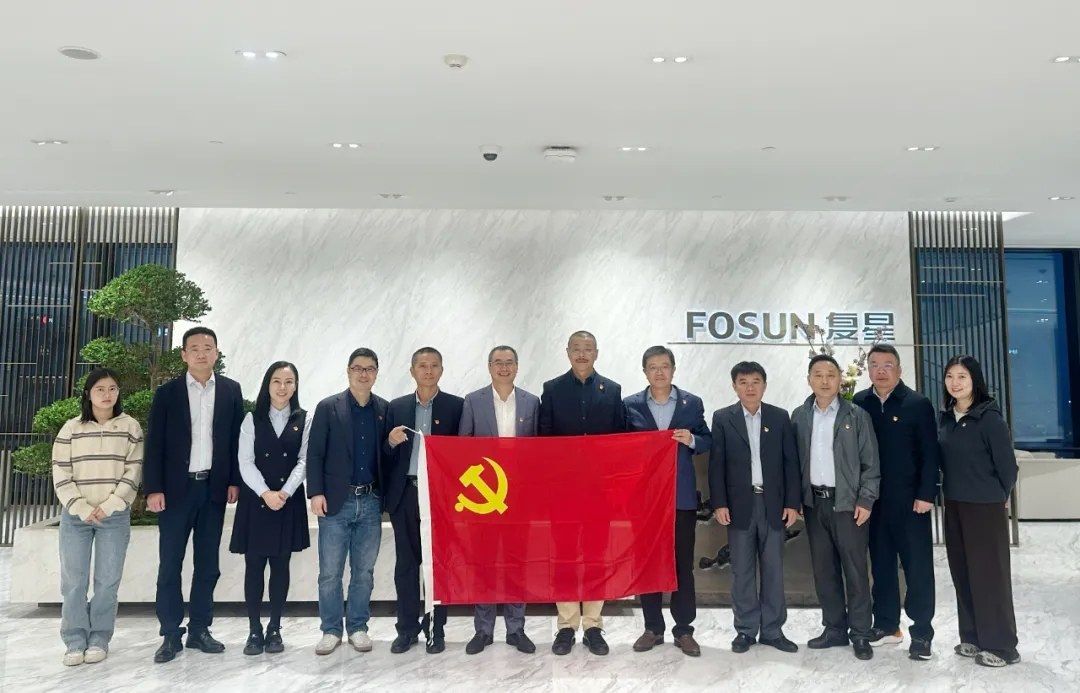 伟德国际victor1946与复星集团、南钢集团共同探讨党建引领发展新路径